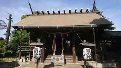 寒川神社の本殿