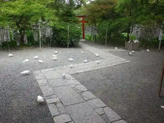 旗上弁財天社の動物