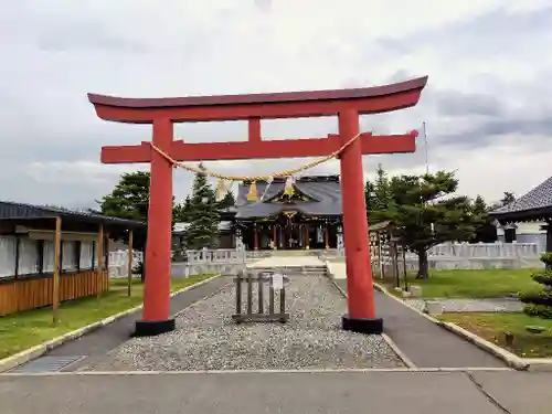 美瑛神社の鳥居