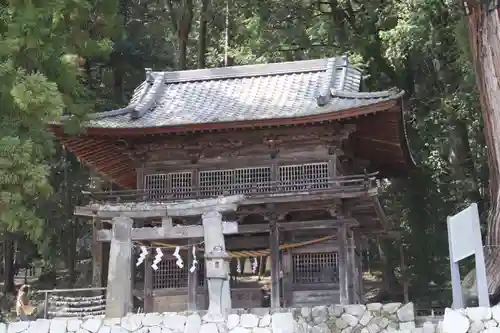 武田八幡宮の山門・神門