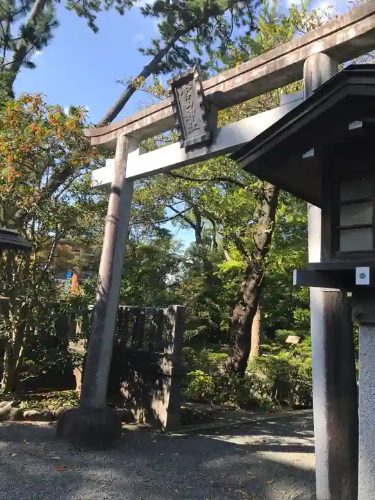 宮山神社の鳥居