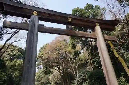 明治神宮の鳥居