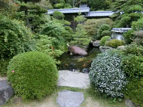 延光寺の庭園