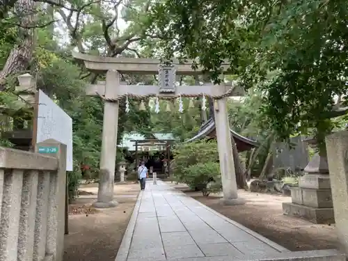 熊野神社の鳥居