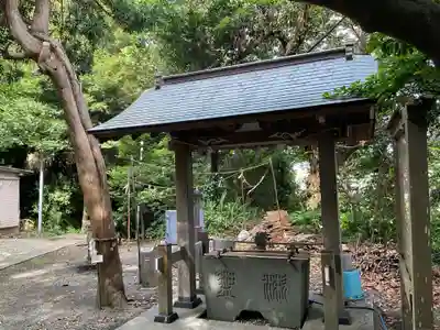 十二所神社の手水舎