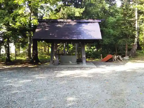 栗沢神社の手水