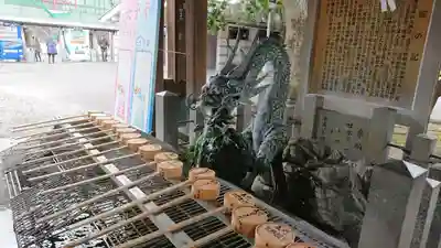 真清田神社の手水舎