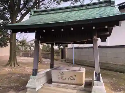 神田神社の手水舎