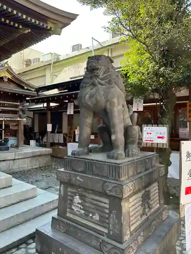 下谷神社の狛犬