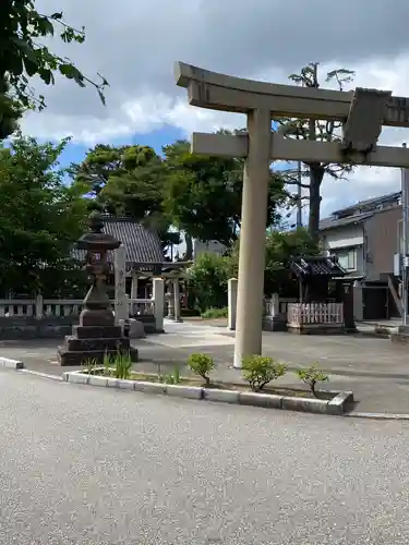 犀川神社の鳥居