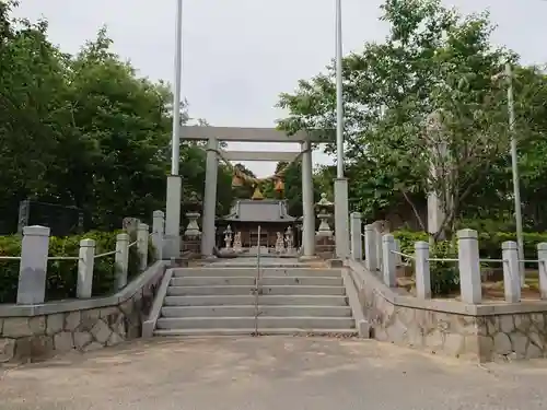 神明社（羽塚町）の鳥居