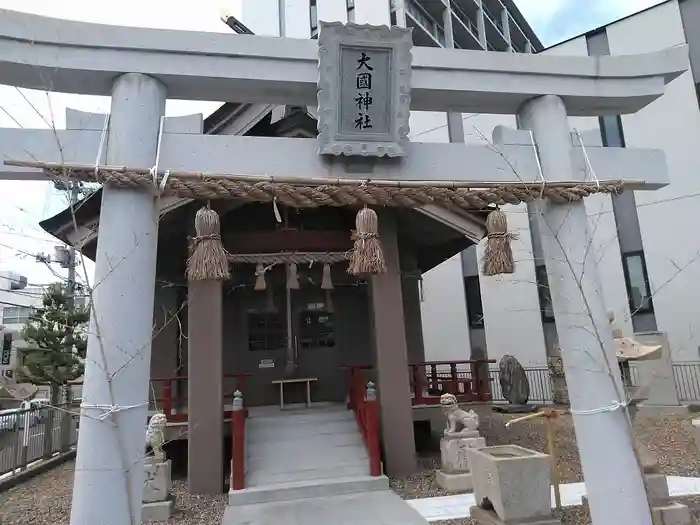 大国神社の鳥居