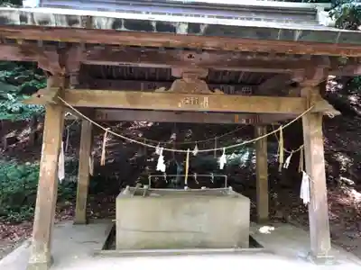 海神神社の手水舎