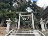 佐波加刀神社の鳥居