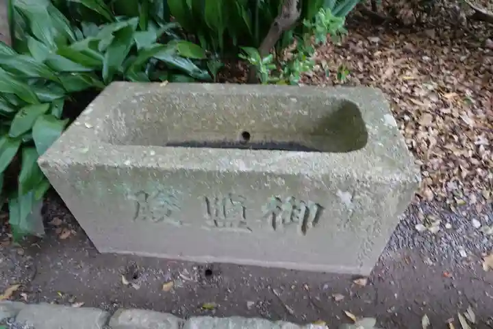 御塩殿神社(皇大神宮所管社)の手水舎