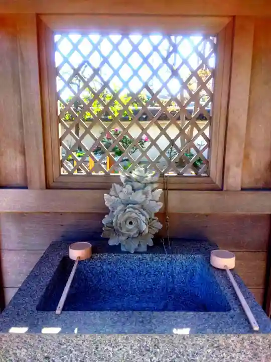 薬師院の手水舎