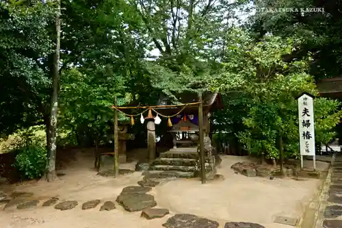 八重垣神社の庭園