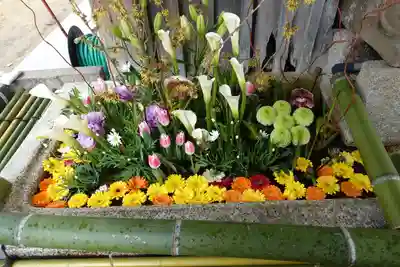 北野天満宮の手水舎