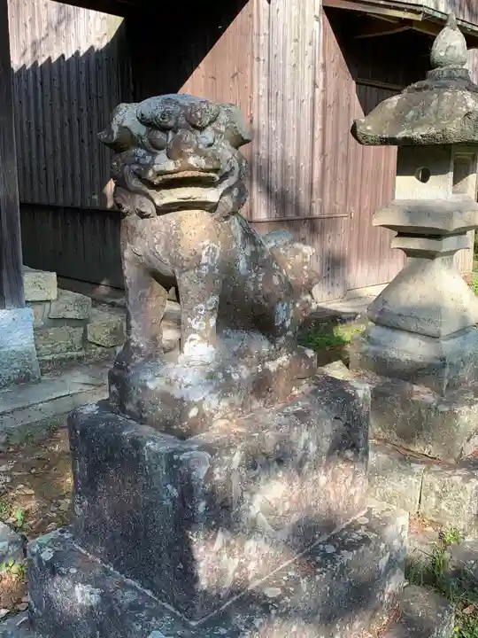 加茂神社の狛犬
