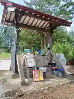 人舞神社の手水舎