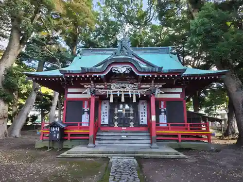 部田神社の本殿