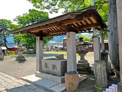 祝神社の手水舎