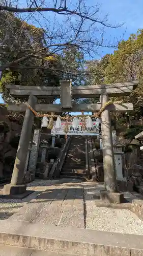 師岡熊野神社の鳥居