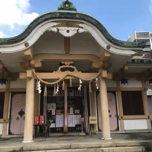 綱敷天神社の本殿・本堂