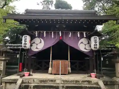 許波多神社（小幡東中鎮座）の本殿・本堂