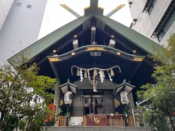 築土神社の本殿・本堂