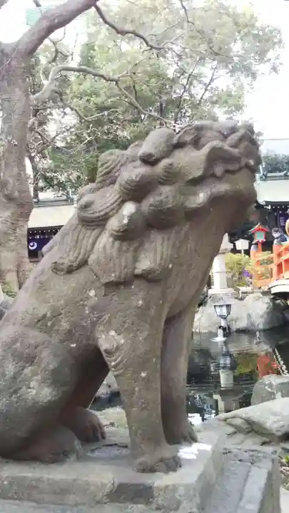 千葉神社の狛犬