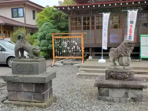 伊達神社の狛犬