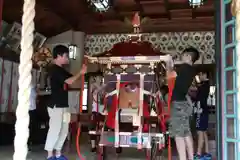 阿倍王子神社のお祭り