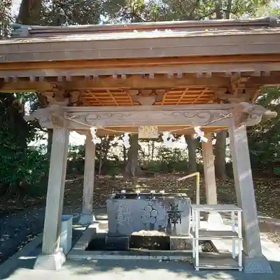 朝日森天満宮の手水舎