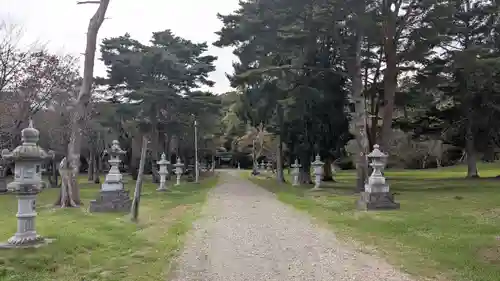 十勝神社の景色