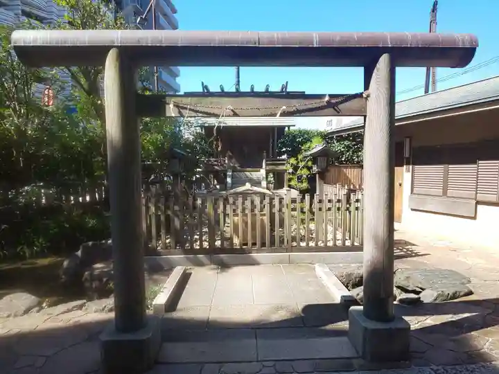 厳嶋神社の鳥居