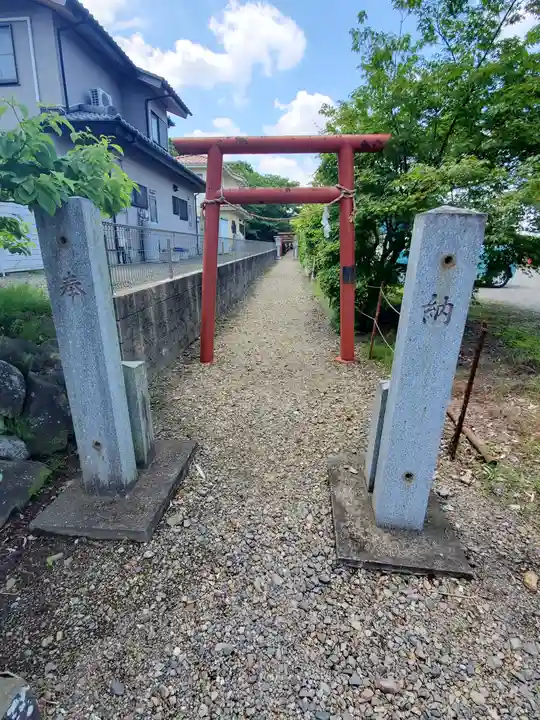 丸山弁財天神社の鳥居
