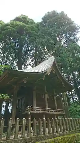 高森阿蘇神社の本殿