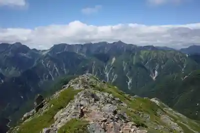 岡宮神社の景色