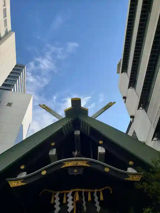 築土神社の本殿・本堂