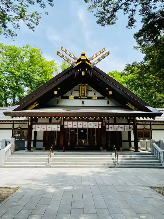 新琴似神社の本殿・本堂