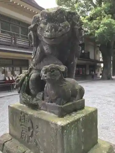 谷保天満宮の狛犬