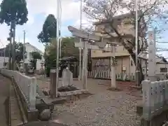 芝原神社の鳥居