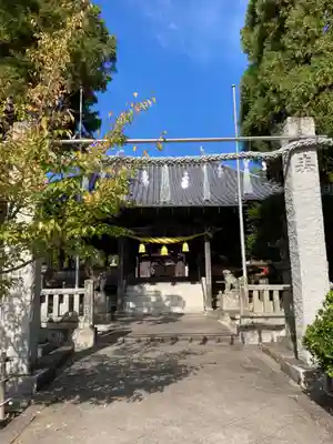 福良八幡神社の本殿・本堂