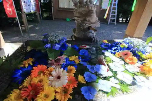 滑川神社 - 仕事と子どもの守り神の手水舎