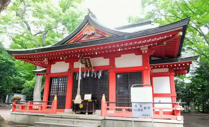 秋津神社の本殿・本堂