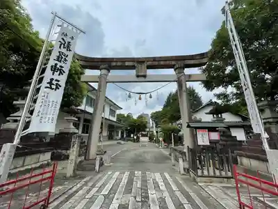 新羅神社の鳥居
