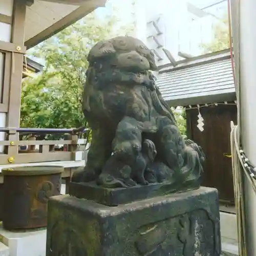 御穂鹿嶋神社の狛犬