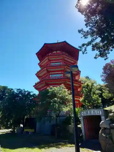 金乗院放光寺の塔