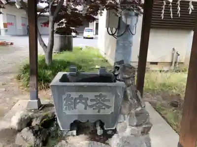 甲斐奈神社の手水舎